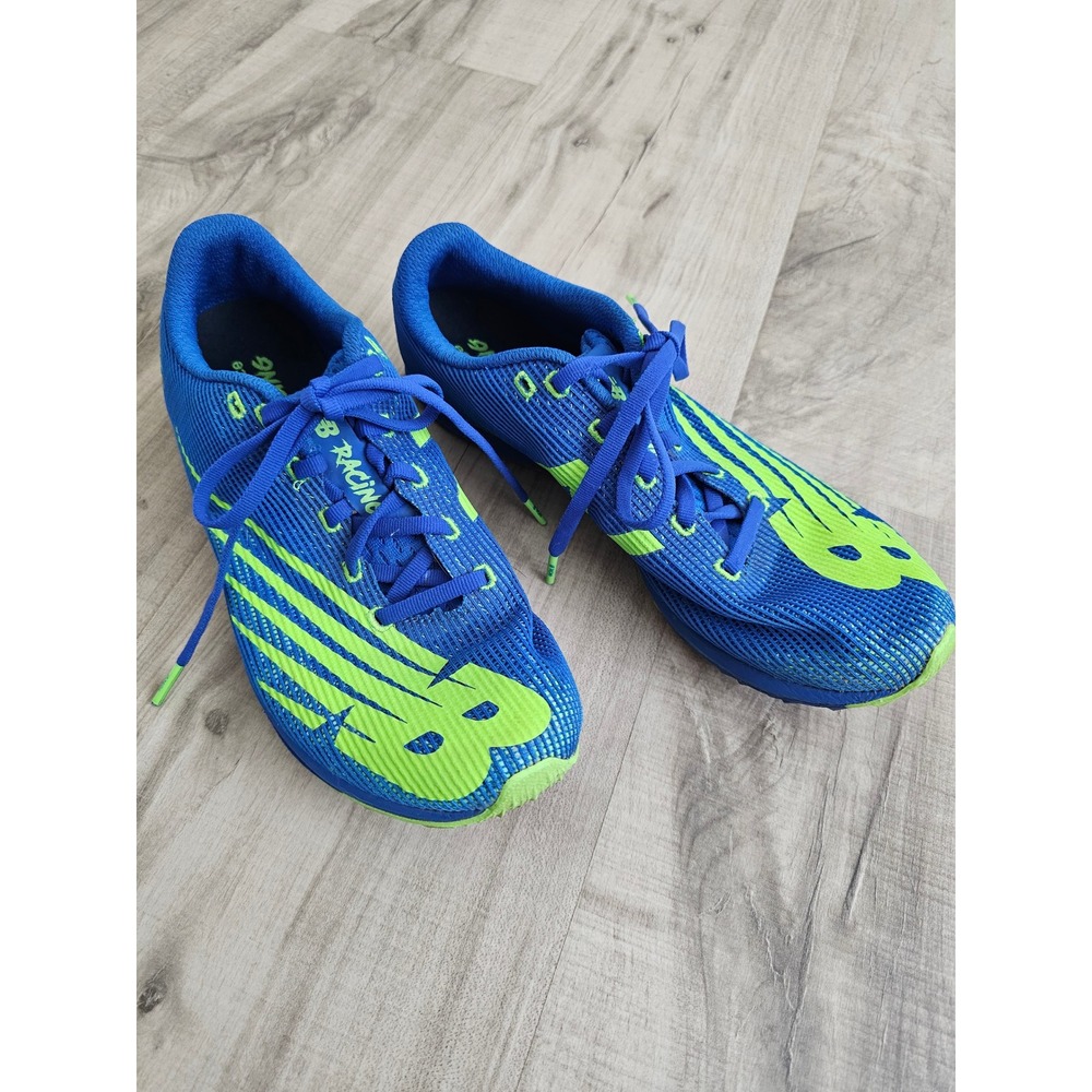 New Balance XC7 V3 Mens 7.5 Blue Green Cross Country Racing Shoes